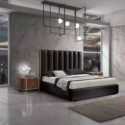 Bett Nachttisch 2x Luxus Schlafzimmer Set Komplettes Zimmer Möbel Neu