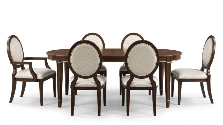 Tisch 4x Stühle 2x Stühle Sideboard 8tlg Esszimmer Set Gruppe Garnitur