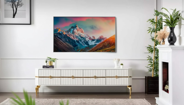Wohnzimmer tv Ständer Möbel rtv Fernseher Stil Modern Weiß Luxus Holz