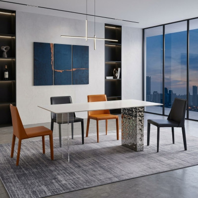 Esszimmergruppe Essgruppe 4х Stühle Sitzgruppe Esstisch Esszimmer Neu