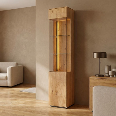 Moderne Esszimmer Anrichte Schränke Exklusive Wohnzimmer LED-Vitrine