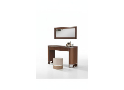 Designer Komplett Schminktisch+Spiegel Moderne Möbel Neu Set 2 tlg.