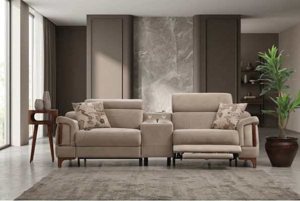 Modern Sofa Couch Designer Neu Möbel Luxus Wohnzimmer Polster Textil