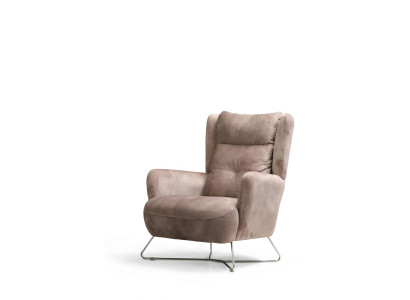 Luxus Sitzmöbel Wohnzimmer Sessel Designer Modern Textil Möbel Polster Stoff