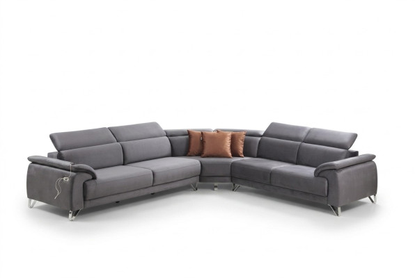 Sofa Couch Ecksofa L-form Polstersofa Sitzmöbel Modern Luxus Möbel Wohnzimmer