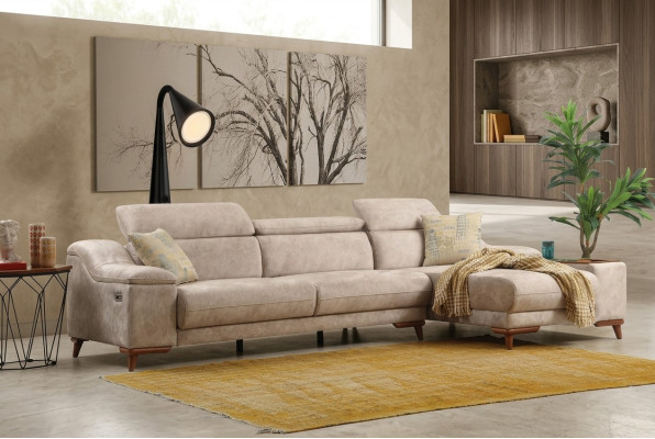 Design Ecksofa L-Form Wohnzimmer Sofa Couch Modern Wohnzimmer Neu Möbel