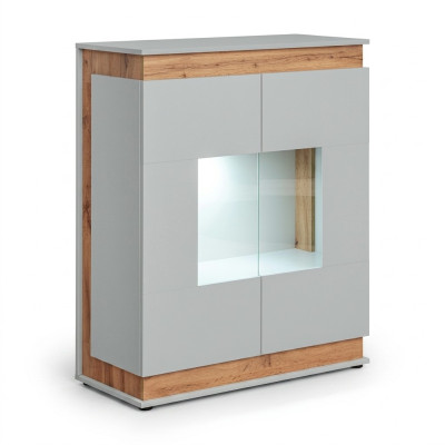 Modern Vitrine Wohnzimmer Wohnwand Schränke Luxus Holzmöbel Neu