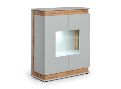 Modern Vitrine Wohnzimmer Wohnwand Schränke Luxus Holzmöbel Neu