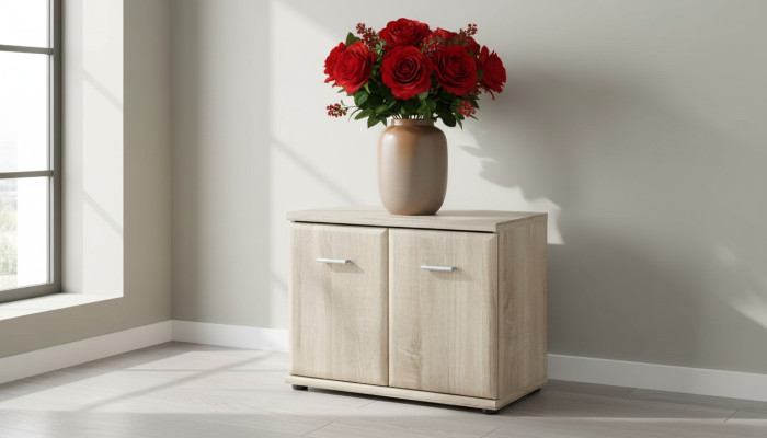 Luxus Schuhschrank Garderobe Kommode Holz Designer Möbel Moderne