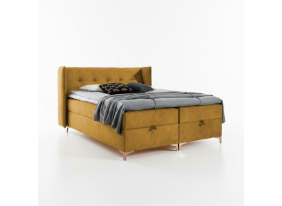 Bett 160x200cm Luxus Design Möbel Schlafzimmer Boxspringbett Doppel Neu