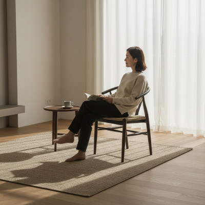 Braun Stuhl Möbel Sitz Modern Design Esszimmer Einrichtung Polster Neu