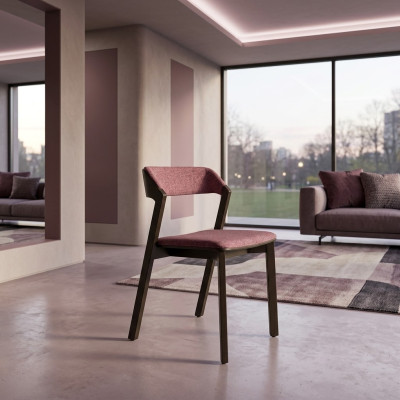 Braun Stuhl Modern Esszimmer Luxus Möbel Design Polster Möbel Neu