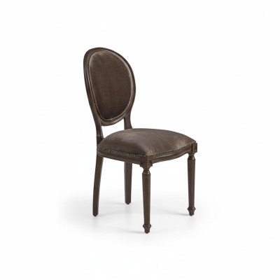 Designer Luxus Klassischer Esszimmer Stuhl Stühle Sitz Polstersitz Holz