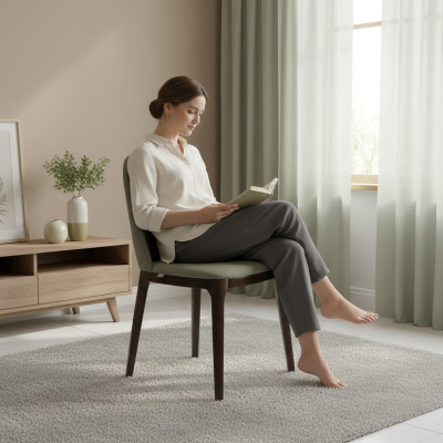 Esszimmer Möbel Luxus Stuhl Design Polstersitz Einrichtung Stil Modern Neu