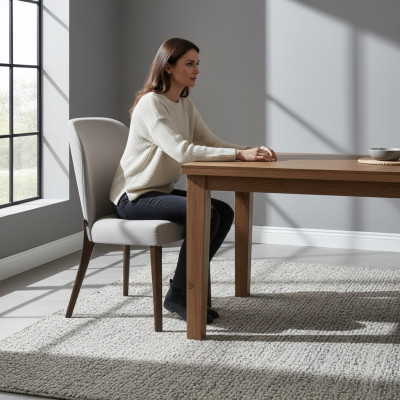 Esszimmer Moderne Möbel Design Stuhl Grau Einrichtung Luxus Stühle
