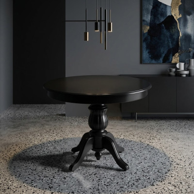 Esszimmer Design Esstisch Luxus Rund Möbel Modern Holz Einrichtung