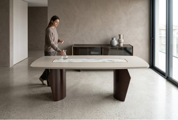 Esszimmer Esstisch Modern luxuriös Esszimmer Design Möbel von Holz 