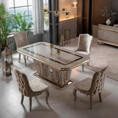 Esstisch Esszimmer Tisch Essecke Esszimmermöbel Tische Holz Grau Esstische