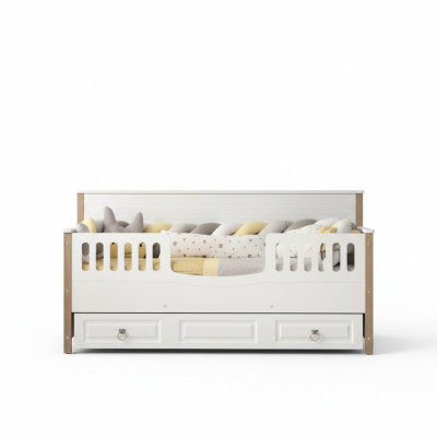 PerfekteKinderbett Bett Kindermöbel Weiß Garnitur Moderne Kinder neu