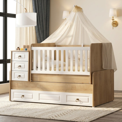 Stilvoll Kinderbett von Helles Holz luxuriös Bettrahmen Perfekte neu
