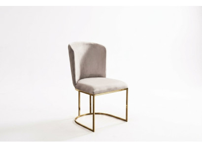 Stuhl Esszimmerstuhl Beige Küchenstuhl Lehnstuhl Luxus Modern Neuheit