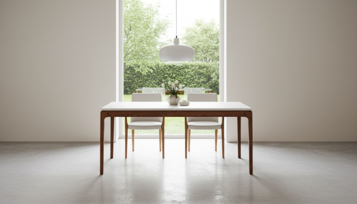 Exclusive Designer Esstisch Modern Möbel in Esszimmer Weiße Design