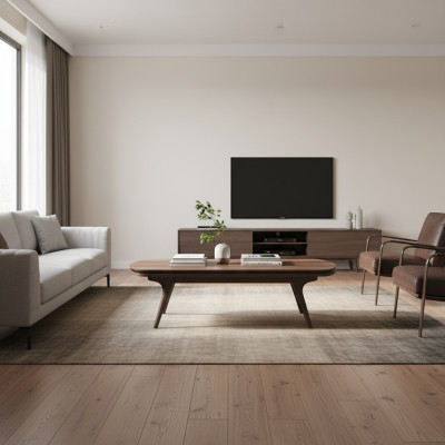 Couchtisch 130 x 75 Tisch Möbel Einrichtung Holztische Modern Möbel