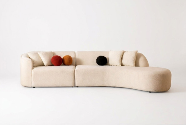 Designer Weiß Couch Sofa Ecksofa L-form Modern Möbel wohnzimmer Eckgarnitur