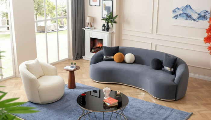 Designer Wohnzimmer Set Sofa 2tlg. Sofagarnitur 3+1 Sitzer Couchen
