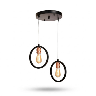 Deckenlampe für Wohnzimmer oder Gast luxuriös schwarz stilvoll Leuchte