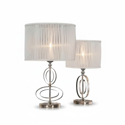 Weiße Tischlampe Kristall Kronleuchter Kronleuchter Klassisch Lüster