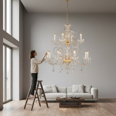 Kristallkronleuchter Kronleuchter Pendelleuchte Deckenleuchte Lampe