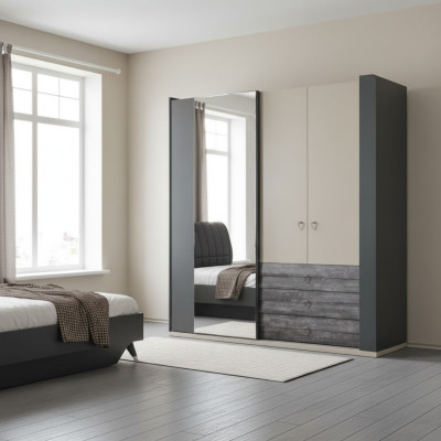 Kleiderschrank Design Luxus Schrank Modern Stil Schränke Schlafzimmer Möbel
