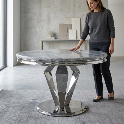 Luxus Esstisch Runder Tisch Esszimmer Design Tische Rund