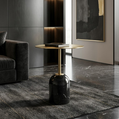 Stilvoller Couchtisch Runder Kaffeetisch Beistelltische Luxus Möbel Neu