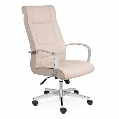 Stuhl Beige Bürostuhl Schreibtisch Drehstuhl Sessel Stühle Chefsessel Büro