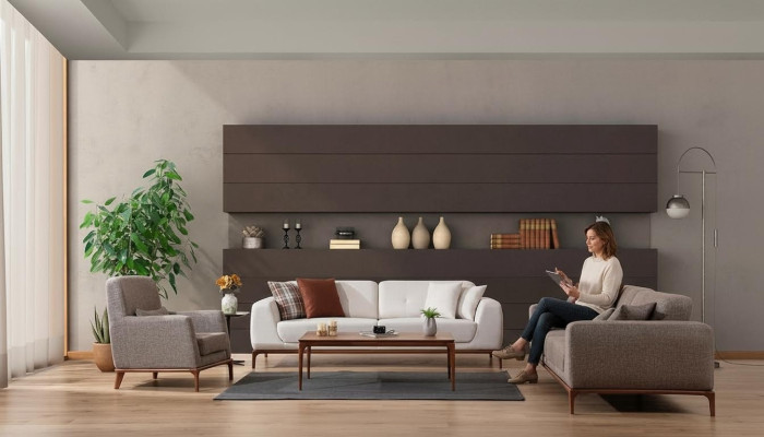 Sofagarnitur Sofa Luxus 2x Sofas 3 Sitzer 1 Sitzer Modern 3tlg Set Modern