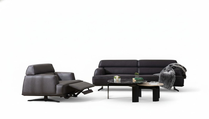 Luxus Sofagarnitur Sofa Garnitur Sofas 3 1 Sitzer Sessel Modern Leder Neu