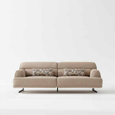 Sofa 3 Sitzer Designer Sofa Couch Sofas Couchen Stoff Textil Neu Polster