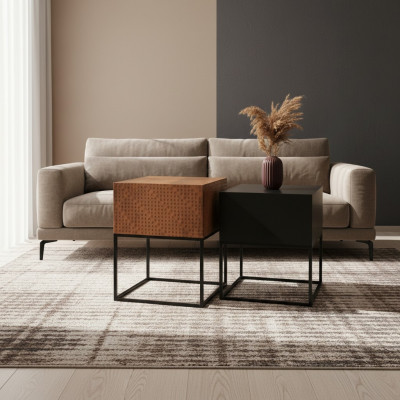 Couchtisch modern Beistelltisch Designer Wohnzimmertisch Tische 3x Tisch