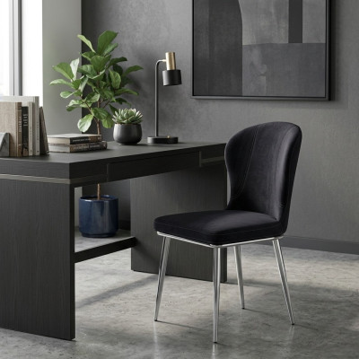 Gruppe Set 4x Sessel Stuhl Design Stoff Polster Stühle Esszimmer Textil