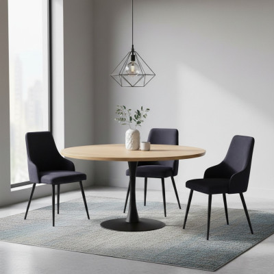 Moderne Schwarzer Designer 4x Stühle Luxus Esszimmer Einsitzer Einrichtung