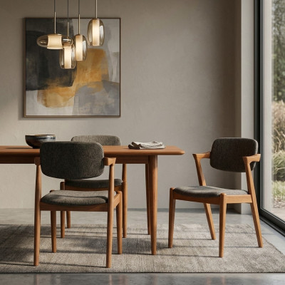 Luxus Esszimmer Möbel Designer Grau 2x Stühle Neu Einrichtung Modern Stühle