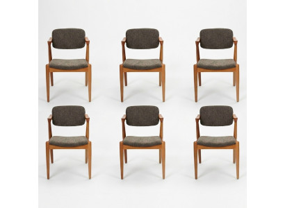 Luxus Esszimmer Möbel Designer 6x Stühle Neu Einrichtung Grau Modern Stühle
