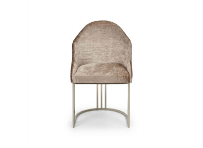 Esszimmer Stuhl 1 Sitzer Sessel Edelstahl Luxus Modern Möbel Design neu