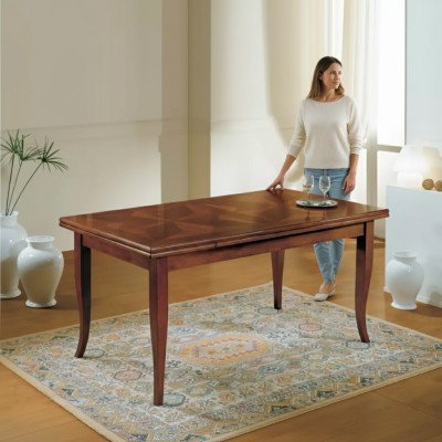Esstisch Klassischer Tisch Holz Luxus Tische Esszimmer Möbel Ess Design