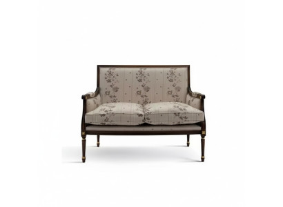 Sofa 2 Sitzer Sofa Polster Design Luxus Stoffsofas Textil Design Couch