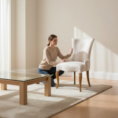 Klassische Stuhl Luxus Holz Lehnstuhl Holzstuhl Design Esszimmerstuhl