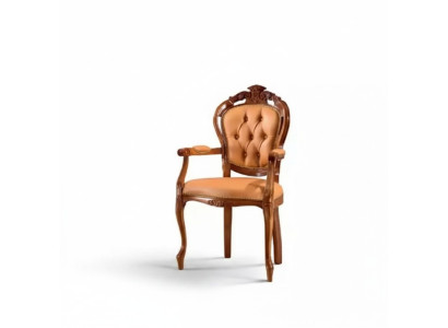 Stuhl 1 Sitzer Esszimmer Holz Luxus Italien Möbel Design Klassische Neu