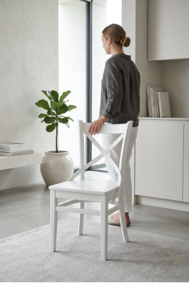 Esszimmer Holz Möbel Stühle Luxus Design Stuhl Sitz Klassisch Möbel Neu